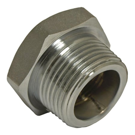 Apache 99000270 0.75 in. Female x 1 in. Male Head Fuel Nozzle Hex Reducer Bushing 185586
